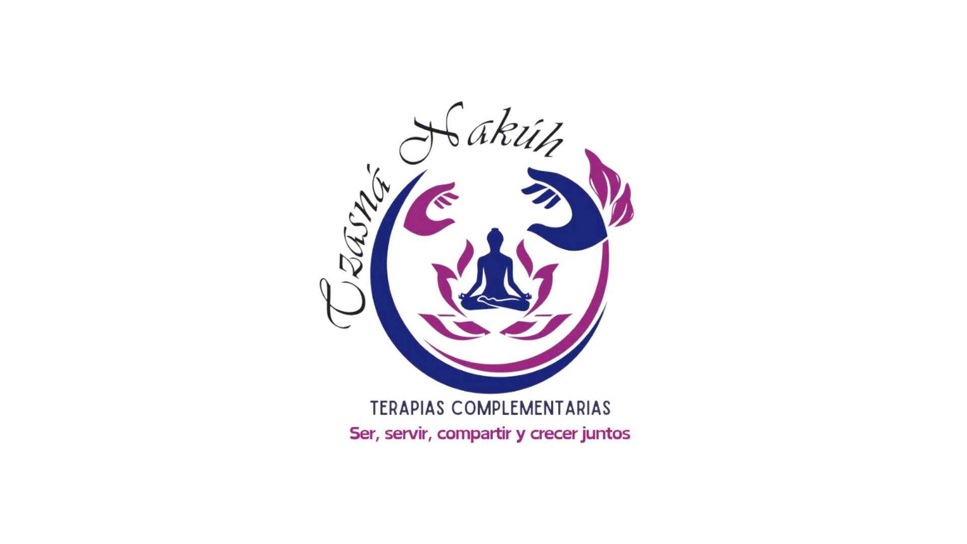 Logotipo original de Tzasná Nakúh con diseño saturado y elementos desalineados.